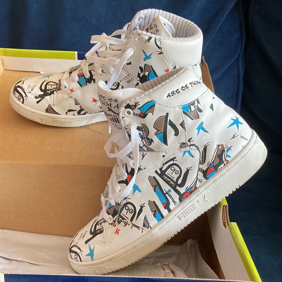 Puma high top sneakers – Art of puma limited editions, size 8 shoes - Picture 7 of 7